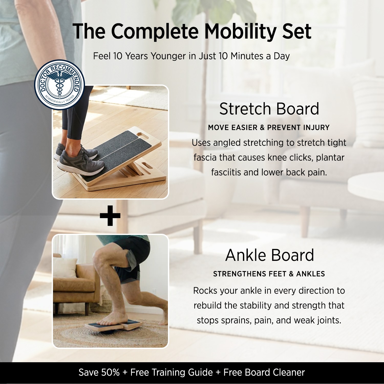 Stretch & Mobility Board (+Free Training Guide)